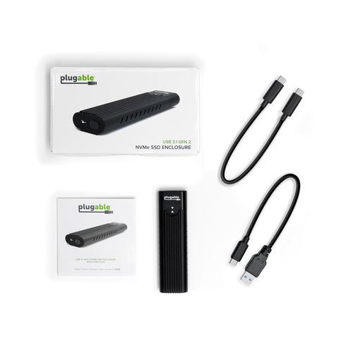 PLUGABLE USBC-NVME USB C TO M.2 NVME