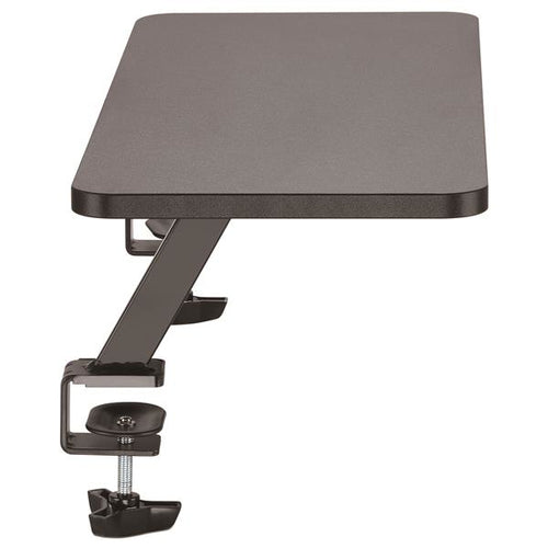 CLAMP ON MONITOR RISER SHELF ELEVATED COMPUTER MONITOR PLATFORM