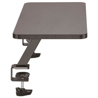 CLAMP ON MONITOR RISER SHELF ELEVATED COMPUTER MONITOR PLATFORM