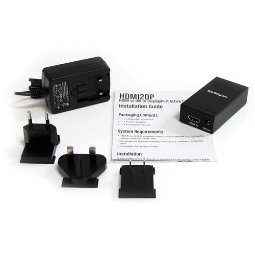 HDMI DISPLAYPORT VIDEO ADAPTER HD DP ACTIVE VIDEO SIGNAL CONVERTER