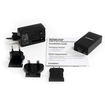 HDMI DISPLAYPORT VIDEO ADAPTER HD DP ACTIVE VIDEO SIGNAL CONVERTER
