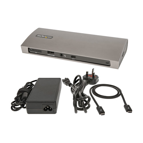 THUNDERBOLT 4 DOCK 4K 96W PD DUAL MONITOR LAPTOP DOCKING STATION