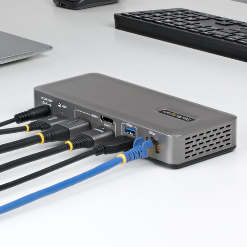 USB-C DOCKING STATION - TRIPLE-MONITOR DP/HDMI 4K60
