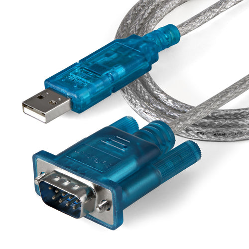 3FT USB TO SERIAL RS232 ADAPTER USB TO RS232 DB9 CONVERTER CABLE