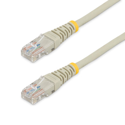 15FT GREY CAT5E ETHERNET CABLE RJ45 PATCH CABLE GIGABIT LAN CORD