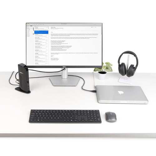 USB 3.0 DOCKING STATION UNIVERSAL DUAL MONITOR HDMI DVI