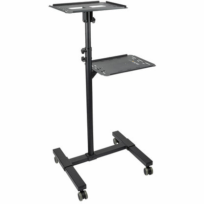PROJECTOR AND LAPTOP STAND CART MOBILE PORTABLE PROJECTOR STAND