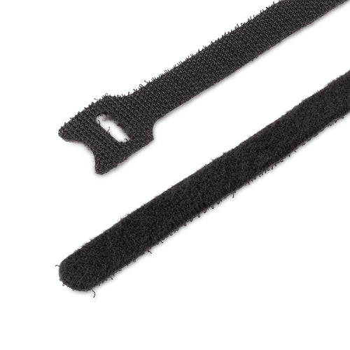 HOOK AND LOOP CABLE TIES 50PK REUSABLE CABLE MANAGEMENT WRAPS