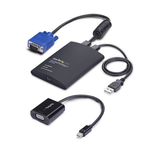USB CRASH CART ADAPTER - VGA/MINI DISPLAYPORT KVM CONSOLE