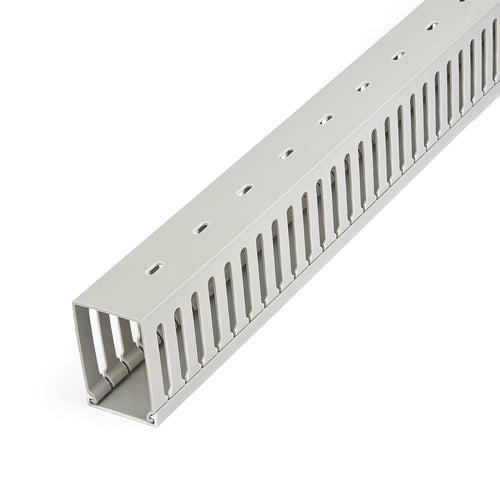 SLOTTED CABLE RACEWAY W/ COVER OPEN SLOT CABLE MANAGEMENT DUCT