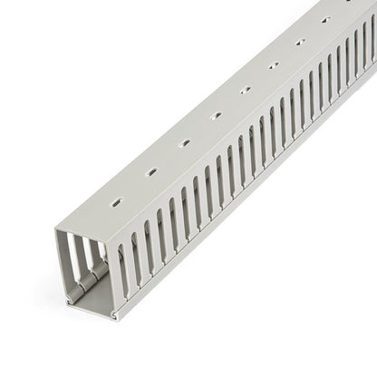 SLOTTED CABLE RACEWAY W/ COVER OPEN SLOT CABLE MANAGEMENT DUCT