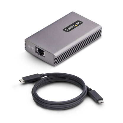USB4 TO ETHERNET ADAPTER 10GBE TB3 COMPATIBLE 0.5M USB4 CABLE