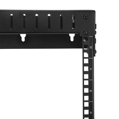 WALL MOUNT RACK FOR NETWORK SWITCH 12U OPEN FRAME SERVER RACK