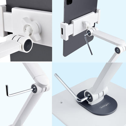 ADJUSTABLE TABLET STAND UNIVERSAL TABLET MOUNT HOLDER