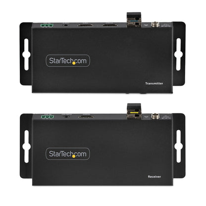HDMI OVER FIBER EXTENDER KIT - 4K 60HZ TRANSMITTER/RECEIVER