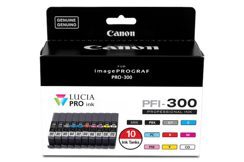 PFI-300 TEN COLOR INK TANK PACK PFI-300 TEN COLOR INK TANK PACK