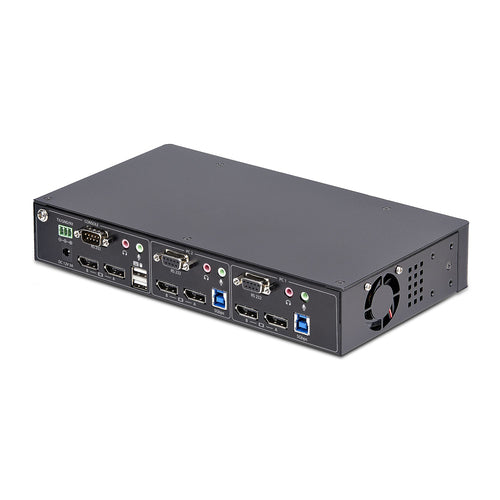 2-PORT KVM SWITCH 4K 60HZ DUAL-MONITOR DISPLAYPORT KVM