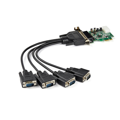 4 PORT PCI EXPRESS RS232 SERIAL ADAPTER CARD PCIE TO SERIAL DB9