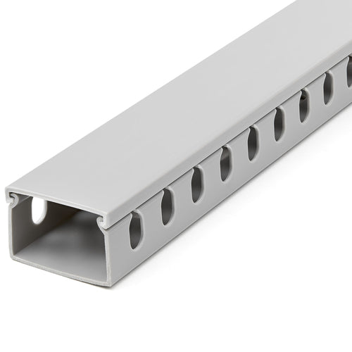 SLOTTED CABLE RACEWAY W/ COVER OPEN SLOT CABLE MANAGEMENT DUCT