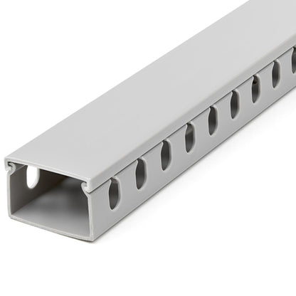SLOTTED CABLE RACEWAY W/ COVER OPEN SLOT CABLE MANAGEMENT DUCT