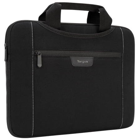 SLIP CASE WITH HIDEAWAY HANDLES BLACK 14IN