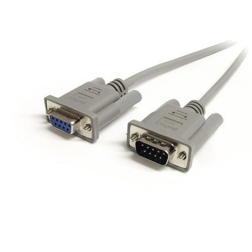 10FT STRAIGHT THROUGH EGA MONITOR SERIAL CABLE M/F
