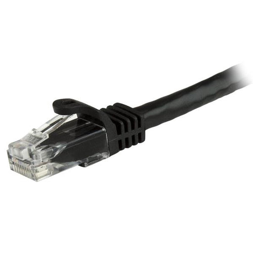2FT BLACK CAT6 ETHERNET CABLE SNAGLESS RJ45 UTP PATCH CABLE CORD