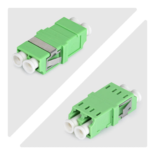 LC FIBER COUPLER 10 PACK LC/APC OS2 SINGLE MODE SC FOOTPRINT