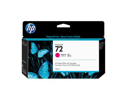 NO 72 130ML MAGENTA INK CART DESIGNJET T610 T1100