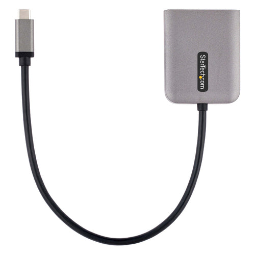2-PORT USB C MST HUB 4K60HZ DUAL MONITOR ADAPTER WINDOWS