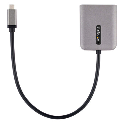 2-PORT USB C MST HUB 4K60HZ DUAL MONITOR ADAPTER WINDOWS