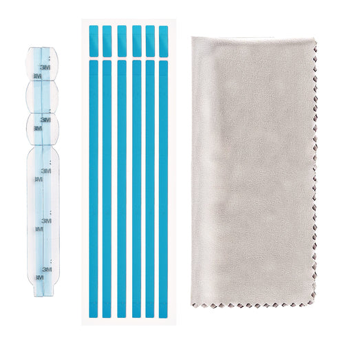 PRIVACY SCREEN ADHESIVE STRIPS / SLIDE MOUNTING REPLACEMENT TABS