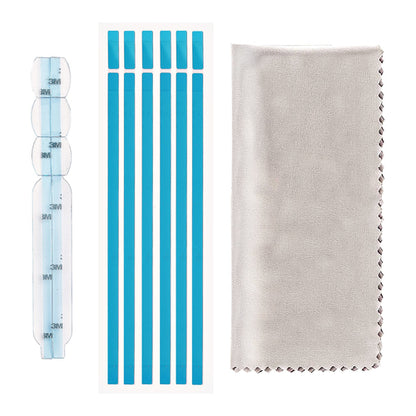 PRIVACY SCREEN ADHESIVE STRIPS / SLIDE MOUNTING REPLACEMENT TABS