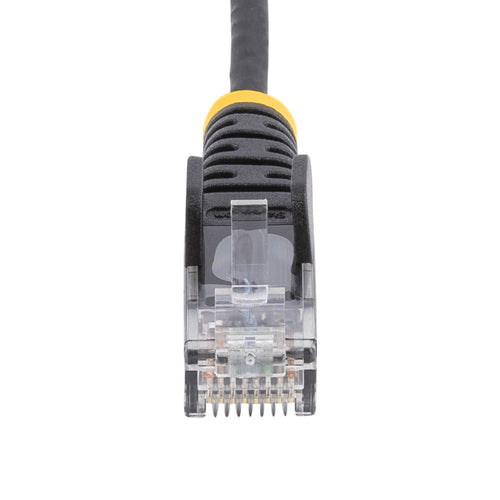 10FT BLACK CAT6 ETHERNET CABLE SLIM SNAGLESS RJ45 UTP PATCH CABLE