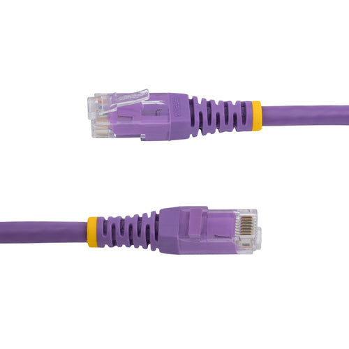 50FT PURPLE CAT6 ETHERNET CABLE RJ45 UTP PATCH CABLE GIGABIT LAN