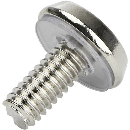 12-24 SERVER RACK SCREWS NICKEL 50 PACK SERVER RACK MOUNTING SCREWS