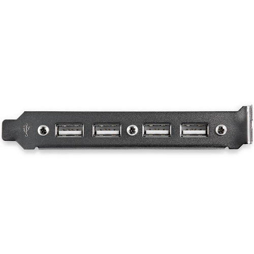 4 PORT USB SLOT PLATE ADAPTER USB 2.0 LOW PROFILE HEADER ADAPTER