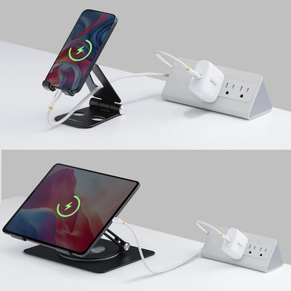 65W USB-C LAPTOP CHARGER GAN WITH POWER ADAPTER BRICK