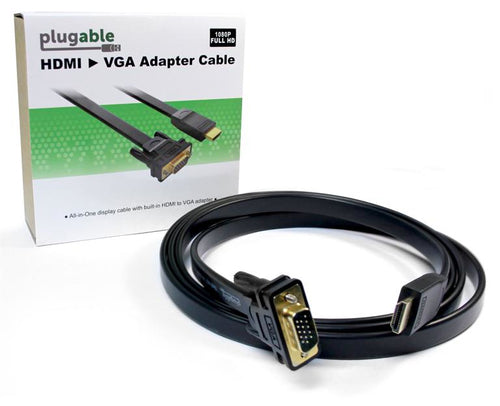 PLUGABLE HDMI-VGA HDMI TO VGA CONVERTER CABLE