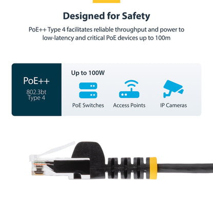 SLIM CAT6 CABLE PURPLE LSZH SLIM SNAGLESS RJ45 UTP PATCH CABLE