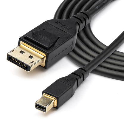 MINI DISPLAYPORT TO DISPLAYPORT 1.4 CABLE 8K HBR3 VIDEO CORD 3FT