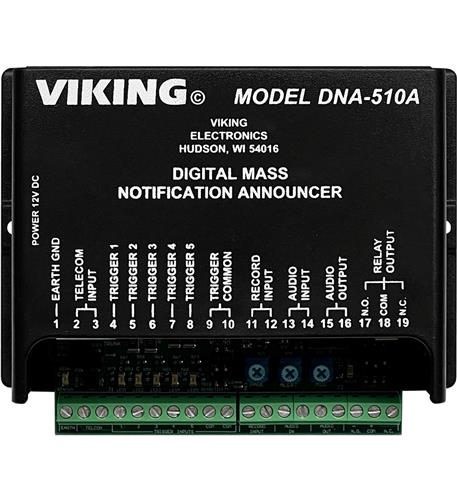 Digital Mass Notification Announcer