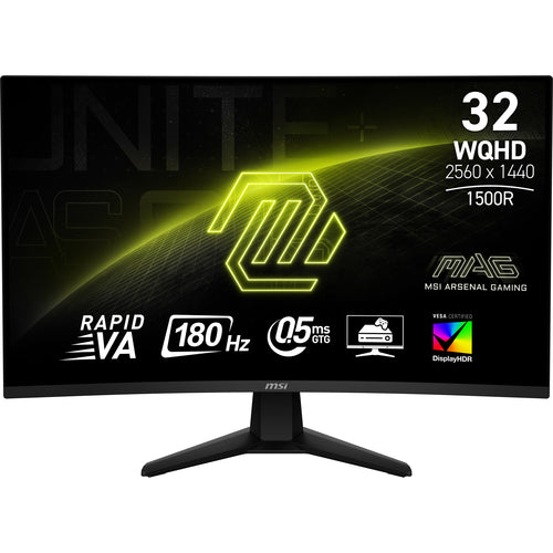 MAG 32CQ6F 31.5IN CURVED GAMING MONITOR