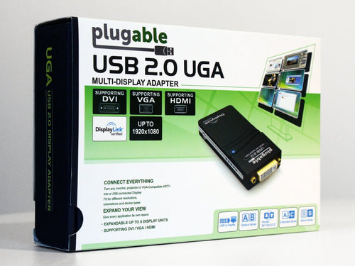 PLUGABLE UGA-165 USB 2.0 TO DVI/VGA/HDMI