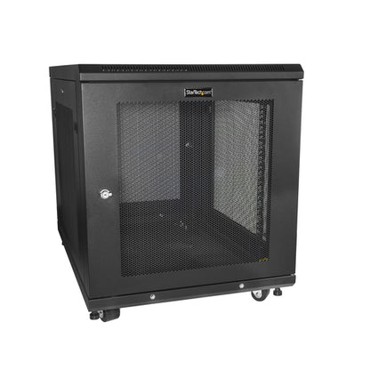 12U AV RACK CABINET 4 POST FLOOR STANDING IT CABINET ENCLOSURE