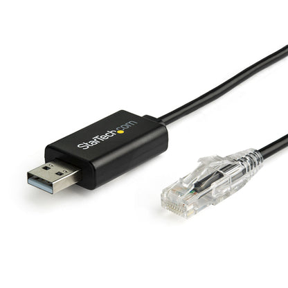 6FT CISCO USB CONSOLE CABLE USB TO RJ45 ETHERNET ROLLOVER CABLE