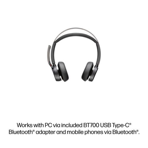 POLY VF2 -M USB-C-C HS +USB-C/A +CHS