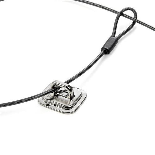 LAPTOP CABLE LOCK ANCHOR STEEL DESK MOUNT COMPUTER SECURITY ANCHOR