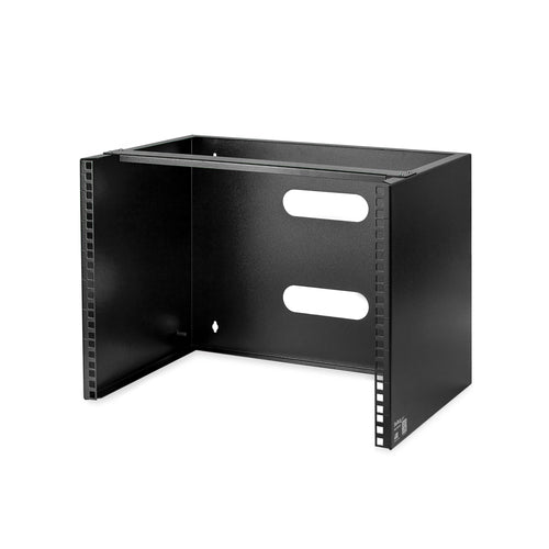 WALL MOUNT PATCH PANEL BRACKET 8U NETWORK PANEL MOUNTING BRACKET (WALLMOUNT8)