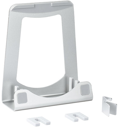 ANGLED LAPTOP STAND 2 IN 1 ALUMINUM LAPTOP HOLDER RISER STAND